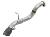نظام عادم خلفي للمحور من aFe MACH Force-Xp بطرف أسود لسيارة Jeep Wrangler L4-2.0T / V6-3.6L موديلات 18-20